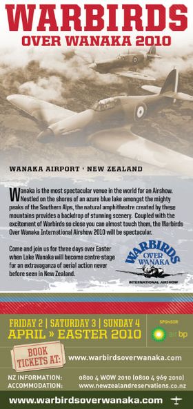 Warbirds Over Wanaka International 2010 Programme